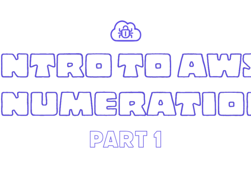 Intro To AWS Enumeration – Part 1