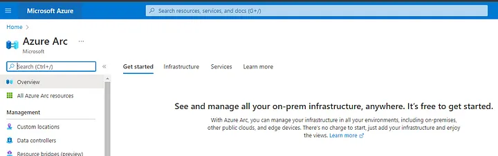 Azure Arc Setup